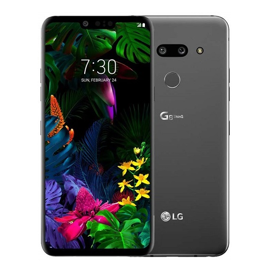 buy Cell Phone LG G8 ThinQ 128GB - Platinum Gray - click for details